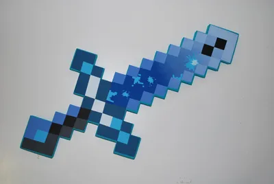 How to draw a Minecraft Rainbow Sword, Gold Sword and Diamond Sword Pixel  Art - YouTube