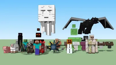Пушистые мобы из Minecraft на Реддите | Пикабу