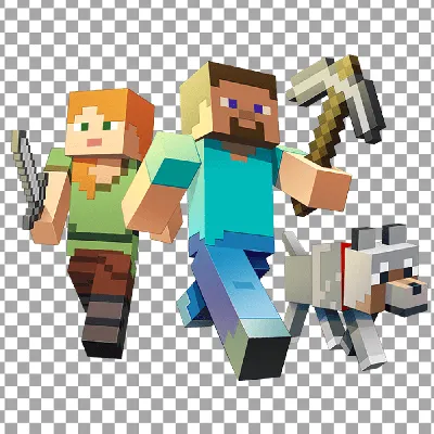 Minecraft Farmer Villager PNG Image | OngPng