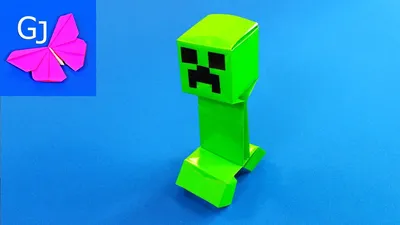 Обзор коллекции фигурок Minecraft и DIY курица из бумаги - YouTube