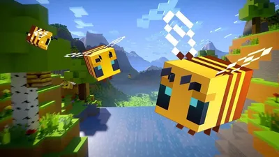 Пчелы в Майнкрафт: как приручить пчелу в Minecraft