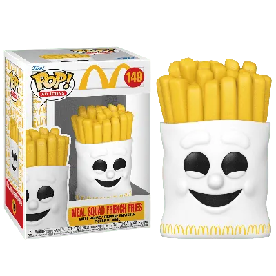 Фигурка Картошка Фри Отряд Еды Макдоналдс (McDonald's Meal Squad French  Fries) — Funko POP