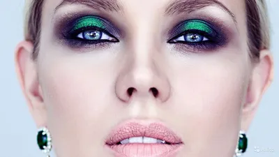 Новогодний макияж для голубых глаз (ФОТО) - 