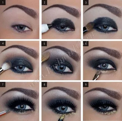 Макияж смоки айс (51 фото) | Maquillaje de ojos oscuro, Maquillaje de  noche, Sombras de ojos naturales