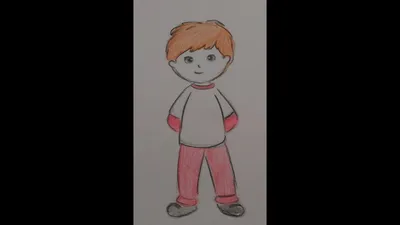 Маленький мальчик/Как нарисовать мальчика/рисунок карандашом /Drawing Boy |  Pencil Sketch Drawing - YouTube