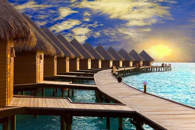 Мальдивы – одно из самых живописных мест