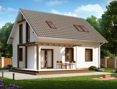 Проекты небольших малогабаритных домов - лучшие цены на готовые проекты в  Украине и Киеве