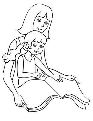 Идеи на тему «Рисунки мама с ребенком» (65) | семья иллюстрация, мать и  дочь, рисунки