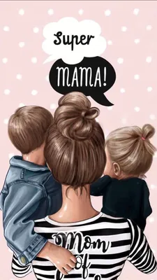 Pin by мальцева оксана on Дети | Mom art, Mother art, Mother daughter art