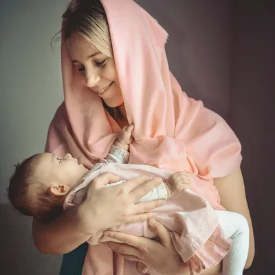 Мама с младенцем | Товары для новорожденных, Ребенок лихорадка, Мода для  новорожденных девочек