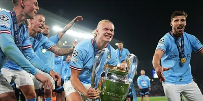 Новая Футбольная форма Manchester City (Манчестер Сити, Ман Сити) 2022-2023  игровая/повседневная 10221011 цвет: голубой 83457 купить в SOCCER-SHOP -  Футбольный интернет-магазин