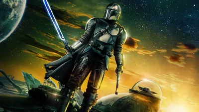 Купить картину Мандалорец (The Mandalorian) с доставкой по РФ