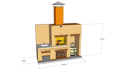 Порядовка мангал и тандыр из кирпича