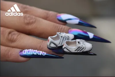 19 top Adidas Inspired Nail Art ideas in 2024