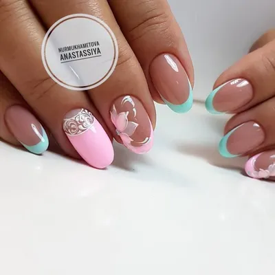 Шикарный маникюр на 8 марта | Самые красивые идеи дизайна ногтей| Chic  manicure for March 8 - YouTube