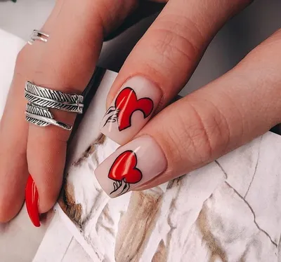 Маникюр 2019: красивые идеи дизайна ногтей ко Дню святого Валентина -  Телеграф