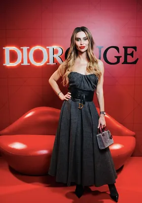 Российские селебрити на презентации новой линейки помад Dior Rouge