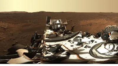 NASA опубликовало первую панораму Марса с огромным разрешением, а также  почти 6000 фото с Perseverance