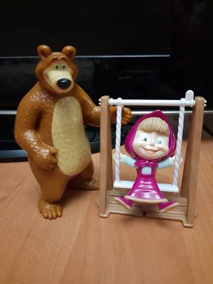 Фотообои Маша и Медведь для детской комнаты рис.13666 (ID#119113161), цена:  217 руб., купить на 