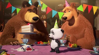 Фон для дня рождения Маша и Медведь тканевый мультяшный аниме тематический  фон для вечерние НКИ тканевые детские товары для вечеринки | AliExpress