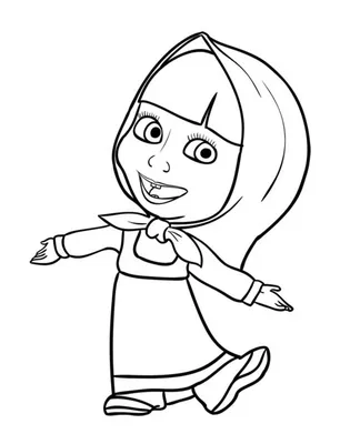 How to draw Masha and the bear. Step by step Masha and the Bear drawing for  kids. - YouTube