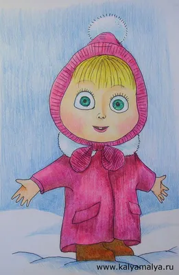 How to draw bear from Masha and the bear. Step by step bear drawing for  kids. - YouTube