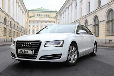 Аренда Audi A8 белая | Luxury Cars