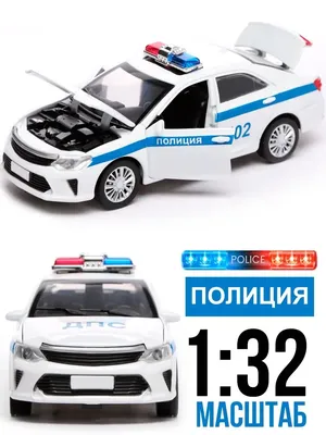 Игрушечный инерционный автомобиль ДПС Минск - 27 см - Полесье игрушки