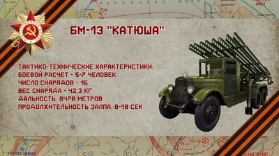 Боевая машина реактивной артиллерии БМ-13. СССР
