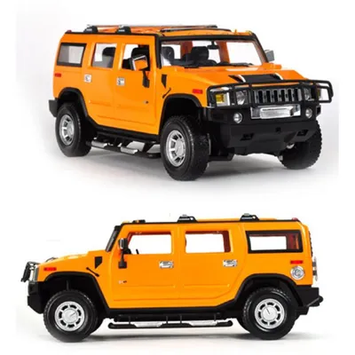 Радиоуправляемая машина Hummer H2 Yellow  - MZ-2026-Y купить в Москве  по доступной цене в магазине подарков «Ерунда»