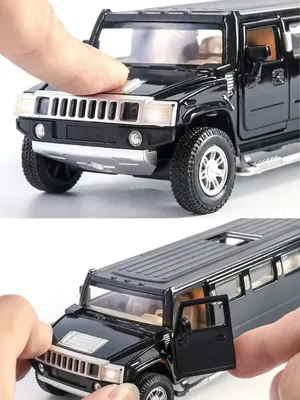 WiMi Модель машины Hummer лимузин