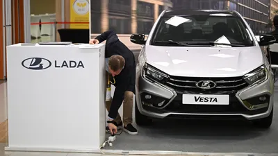 Как едет новая Lada Vesta без ESP и автомата