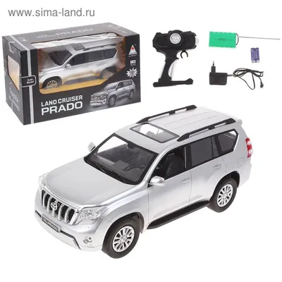 Машина радиоуправляемая TOYOTA LAND CRUISER PRADO, c аккумулятором, масштаб  , световые эффекты, цвета МИКС (1140082) - Купить по цене от 4   руб. | Интернет магазин 