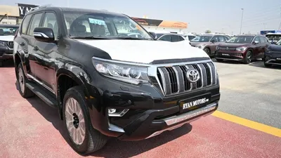 Машина Toyota Land Cruiser Prado, инерционная, матовый, Технопарк, 12 см -  купить с доставкой по выгодным ценам в интернет-магазине OZON (515902465)