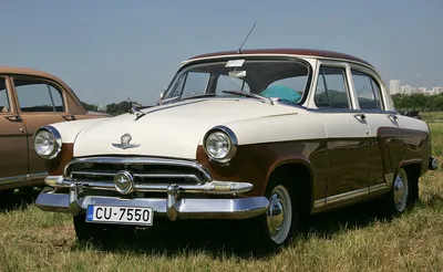 Фотографии Российские авто Gaz M24 Volga 1968г. черная волга авто