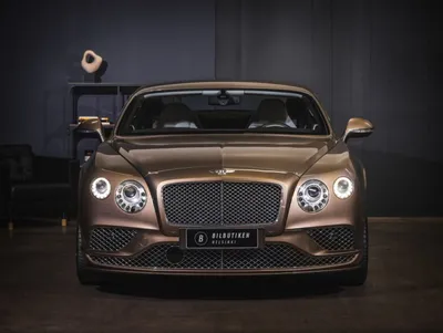 Bentley украсит спецверсию Continental золотом и фрагментом довоенной  гоночной машины