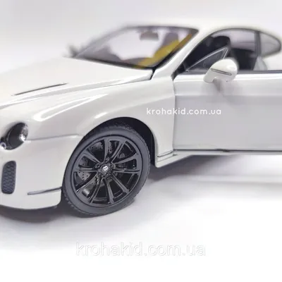 Машина "АВТОПАНОРАМА" Bentley Continental Supersports ISR, серый мет, 1/24,  в/к 24,5*12,5*10,5 см - JB1251021 - купить по оптовой цене в  интернет-магазине 