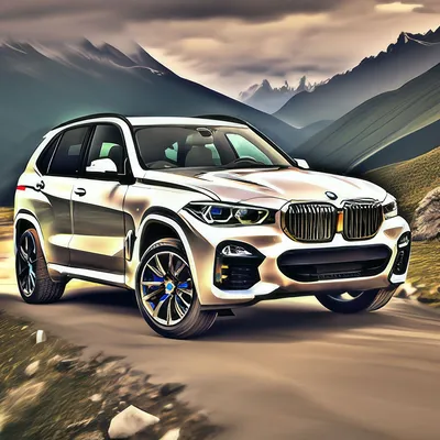 Машина BMW X5» — создано в Шедевруме