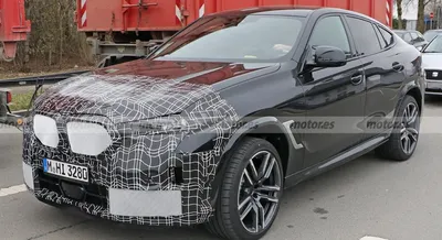 В Сети появились первые фото обновленного кросс-купе BMW X6 M 2023 года