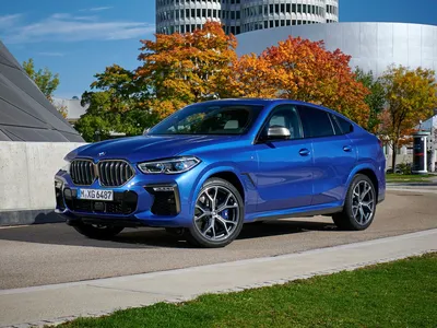 Новый BMW X6 дебютировал со светящимися «ноздрями» — Авторевю