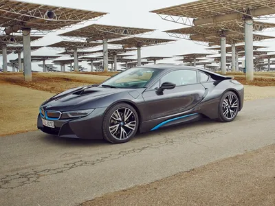 Машина р/у  BMW i8 черный матовый, двери открываются пультом - купить с  доставкой по выгодным ценам в интернет-магазине OZON (398992128)