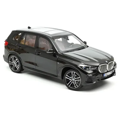 Модель автомобиля BMW X5 (G05) xDrive 40i Black by Norev, Scale 
