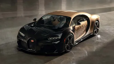 Машина Bugatti Veyron на улице в …» — создано в Шедевруме
