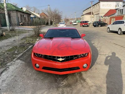 Скачать 2048x1536 chevrolet camaro, авто, машина, автомобили, машины,  зеленый обои, картинки