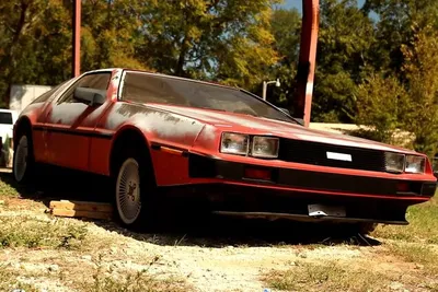 Машину времени DeLorean DMC-12 нашли заброшенным - фото Делореан ДМС-12