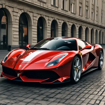 Машина Ferrari» — создано в Шедевруме