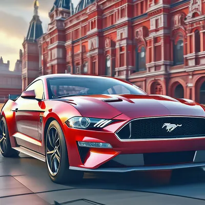 Машинка металлическая инерционная Ford Mustang GT модель машины   KT5386DF Кинсмарт /Kinsmart/ | AliExpress