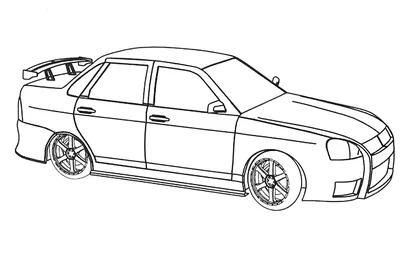 Машина ТехноПарк LADA PRIORA ПОЛИЦИЯ 12 см, металл, свет, звук. - купить с  доставкой по выгодным ценам в интернет-магазине OZON (227979210)