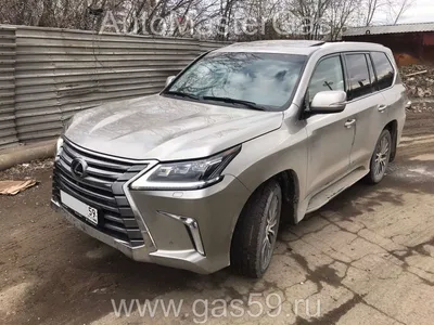 Установка ГБО на Lexus LX 570 2018г., 5.7л., 8 цилиндра, монтаж   в Екатеринбурге