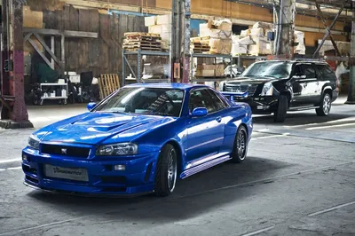 Модель Машинки Форсаж  FF 2002 Nissan Skyline GT-R R34 (97158) купить -  